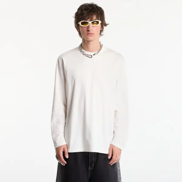 Y-3 Majice Y-3 Logo Long Sleeve Long-Sleeve Top UNISEX Chalk White L