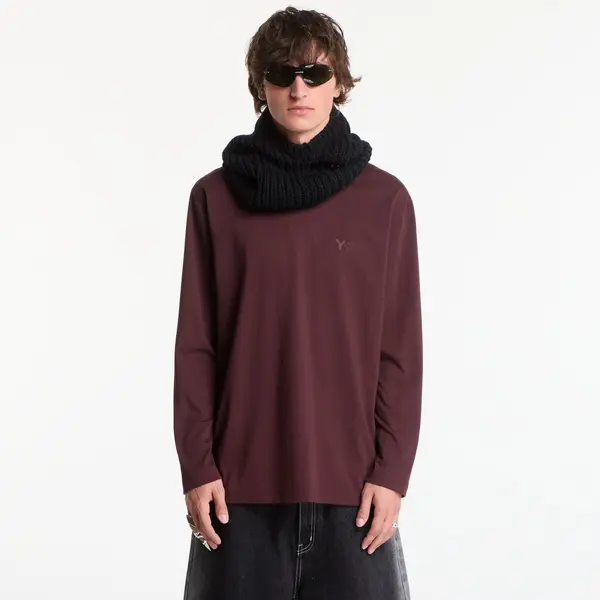 Y-3 Majice Y-3 Logo Long Sleeve Long-Sleeve Top UNISEX Night Red M