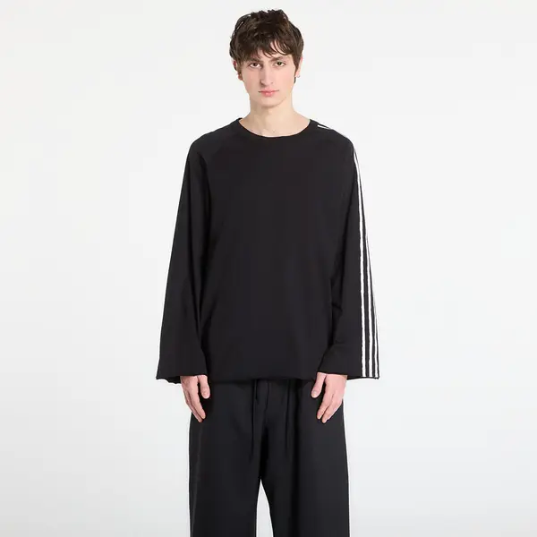 Y-3 Majice Y-3 Raw Edge 3 Stripes Short Sleeve T-Shirt Black L