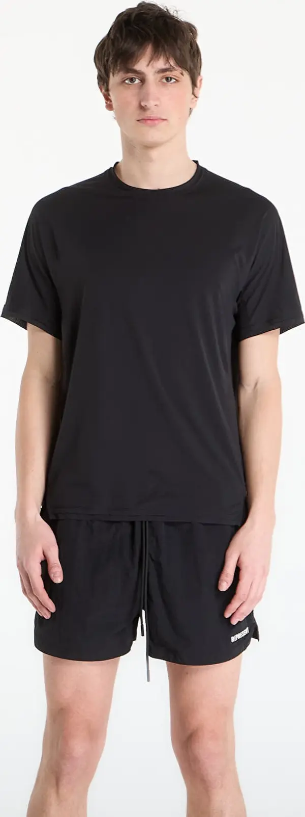 Y-3 Majice Y-3 Running Short Sleeve T-Shirt Black M