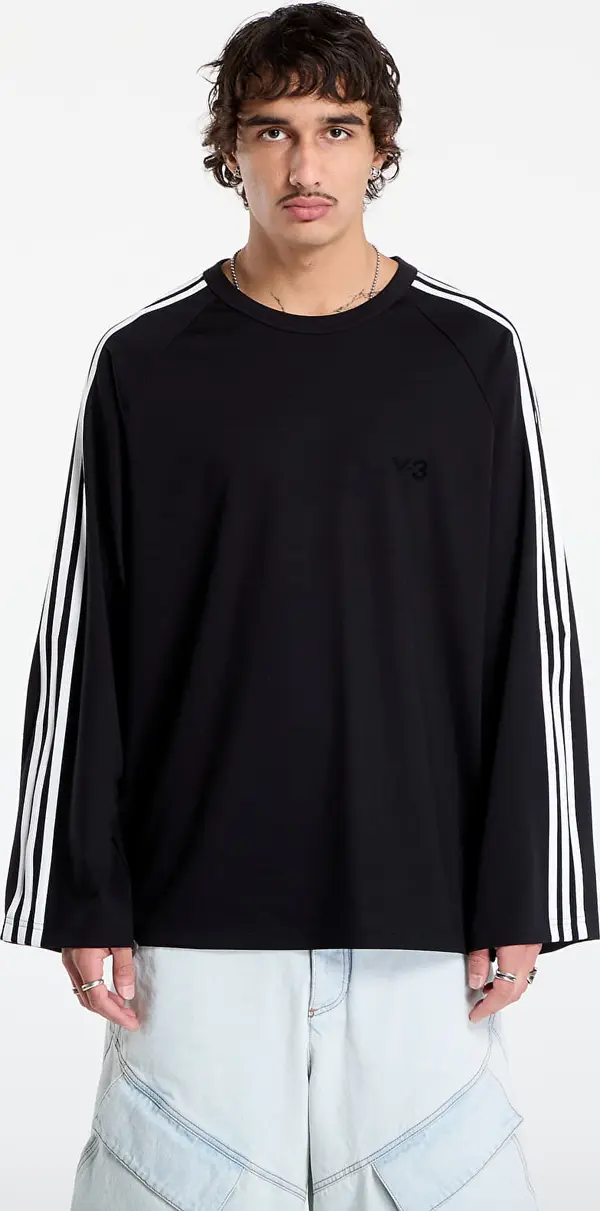 Y-3 Majice Y-3 Wire Long Sleeve Tee UNISEX Black M
