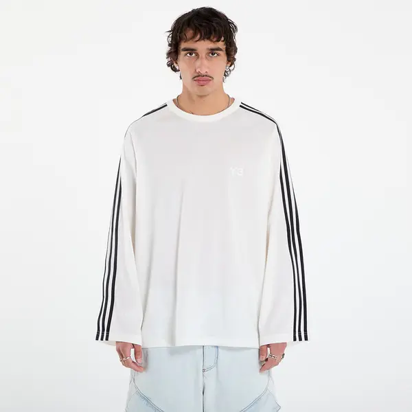 Y-3 Majice Y-3 Wire Long Sleeve Tee UNISEX Core White L