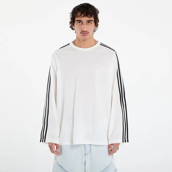 Y-3 Majice Y-3 Wire Long Sleeve Tee UNISEX Core White XL