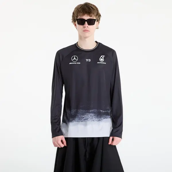 Y-3 Majice Y-3 x Mercedes-AMG PETRONAS Formula One Team Mechanics Jersey Long Sleeve Black XL