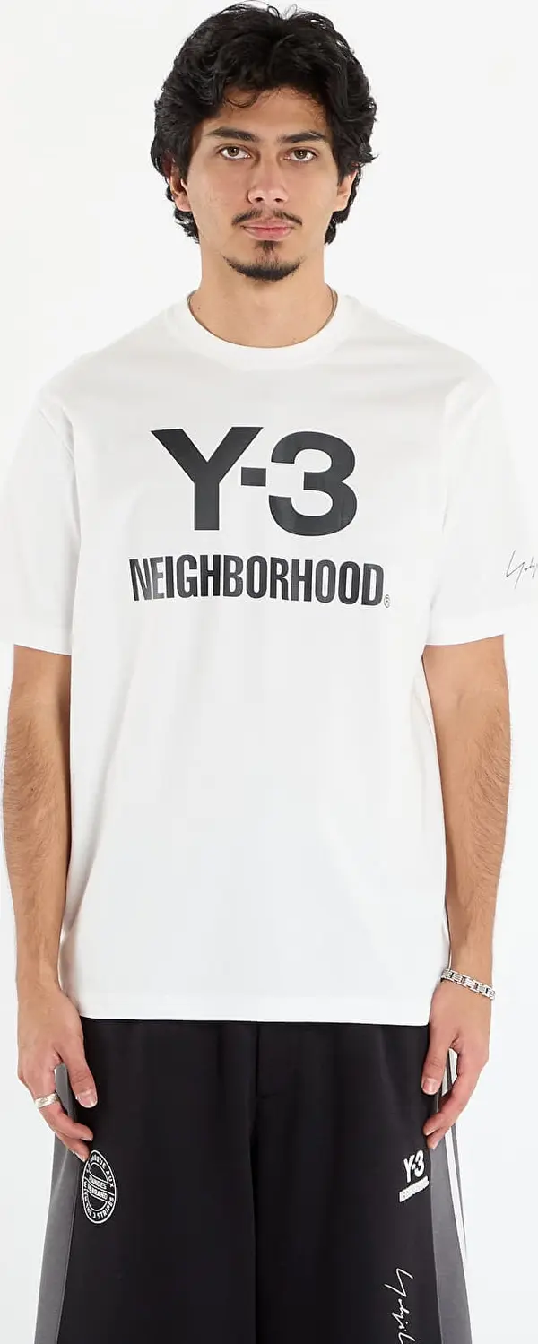 Y-3 Majice Y-3 x Neighborhood Logo Tee UNISEX Core White L