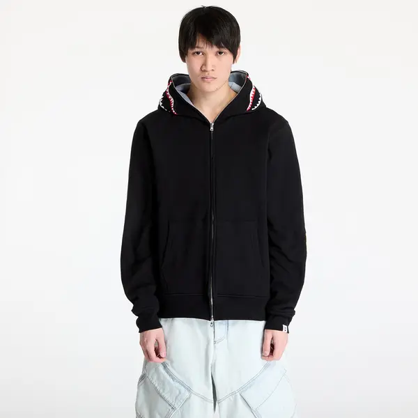 A BATHING APE Mikina A BATHING APE 2nd Shark Full Zip UNISEX Hoodie Black M