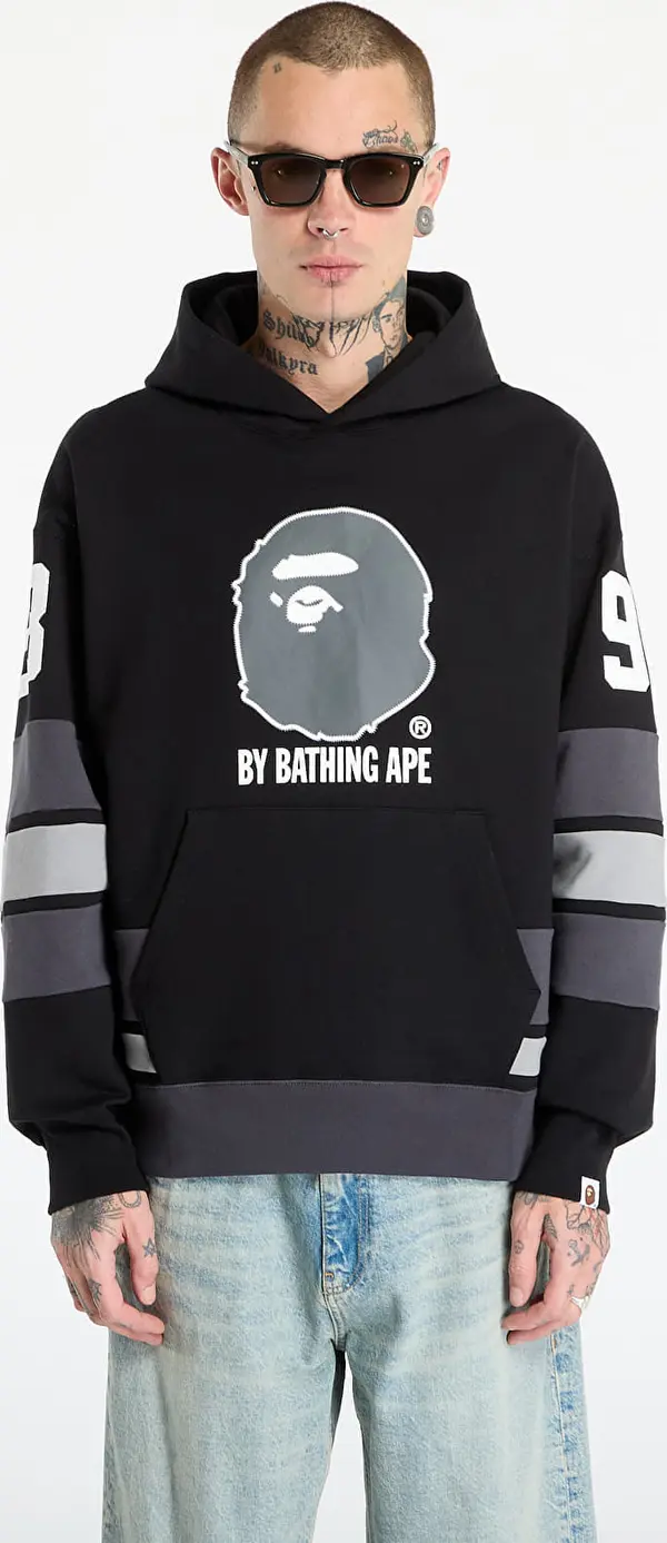 A BATHING APE Mikina A BATHING APE Bape Pullover Hoodie UNISEX Black L