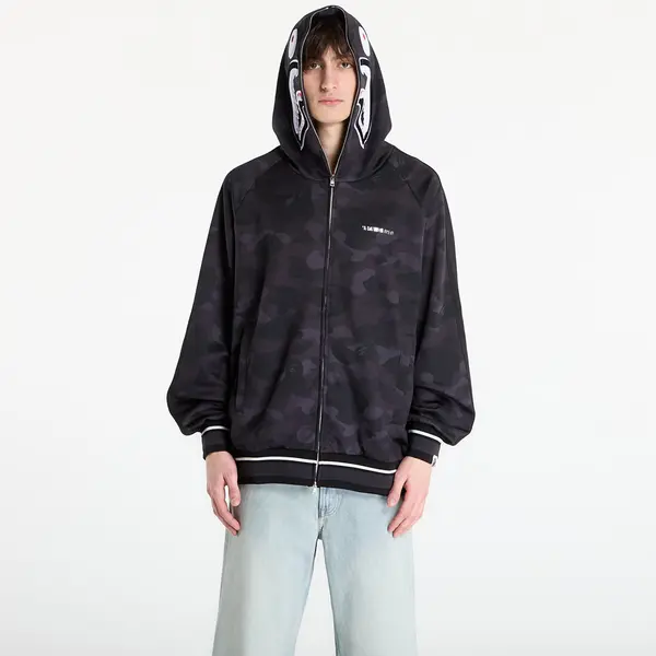 A BATHING APE Mikina A BATHING APE Color Camo Shark Relaxed Fit Hoodie Track Jacket M Black L