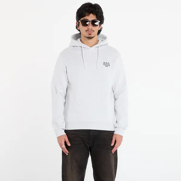 A.P.C. Mikina A.P.C. Standard Rue Madame UNISEX Hoodie Grey XXL