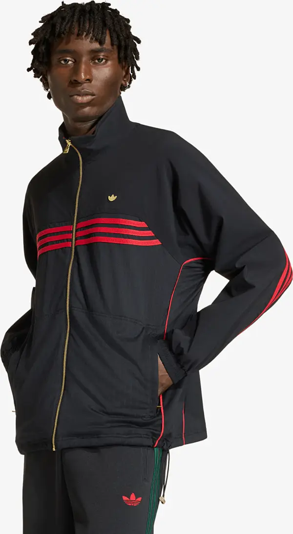 adidas Originals Mikina adidas 98 Loose Track Top Black XXL