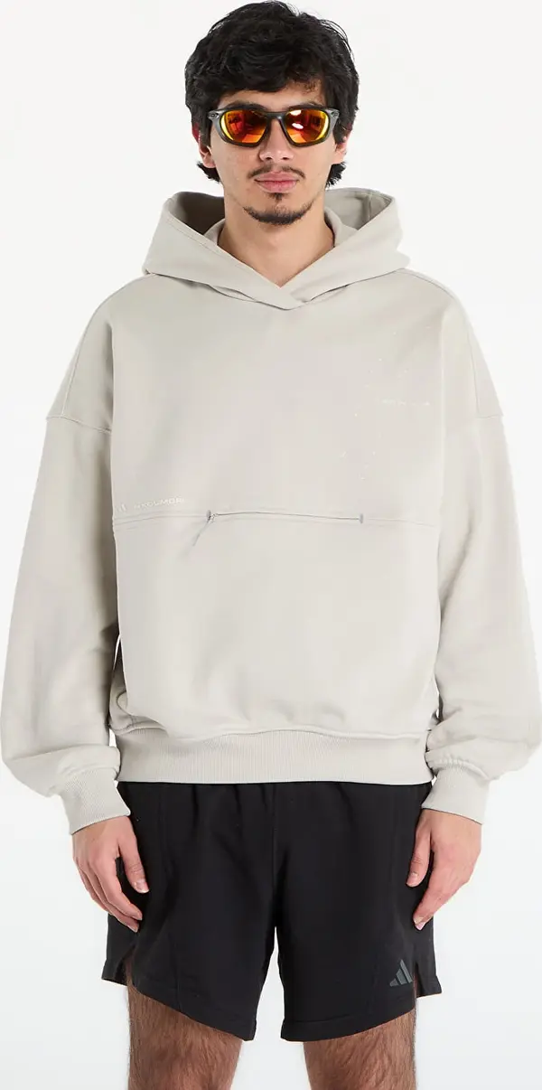 adidas Performance Mikina adidas Adi365 H.Koumori Running Hoodie (Gender Neutral) Putty Grey XL