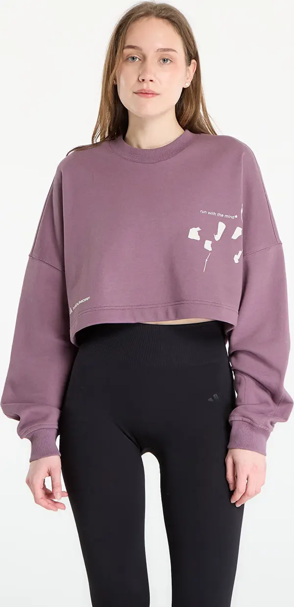 adidas Performance Mikina adidas Adi365 Hk Running Crew Shadow Fig S