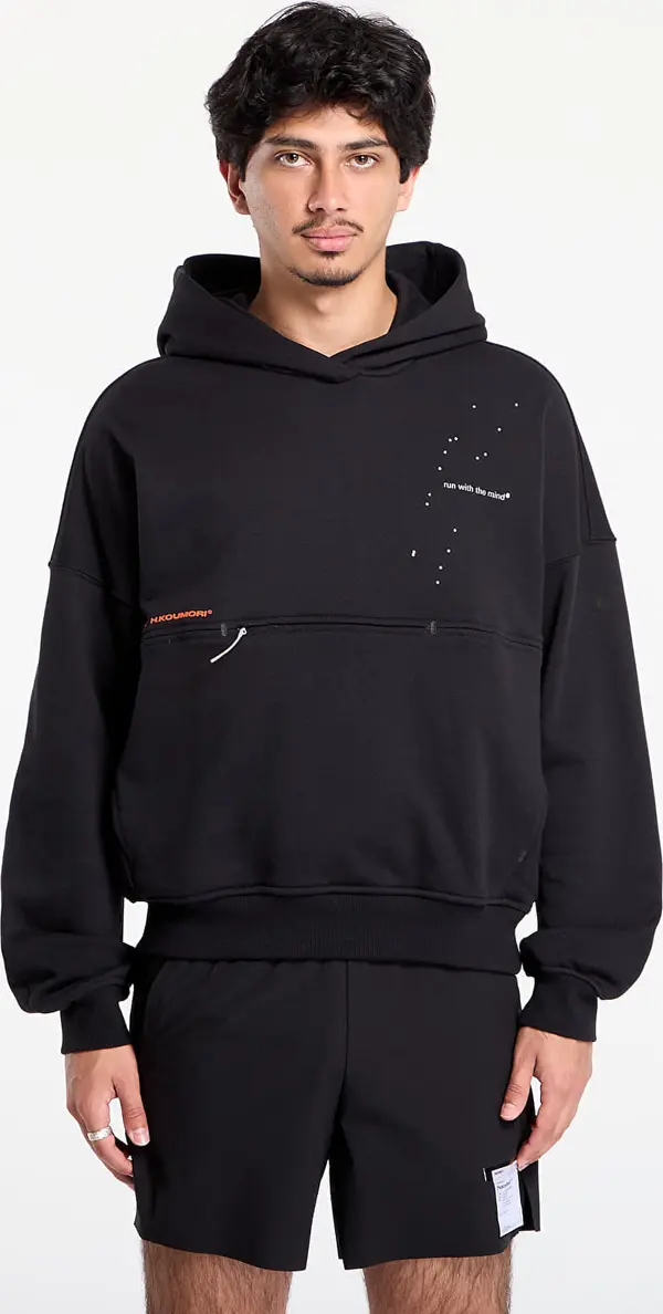 adidas Performance Mikina adidas Adi365 x Hermanos Koumori Running Hoodie UNISEX Black XL