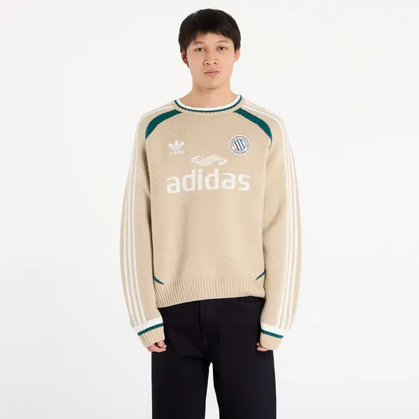 adidas Originals Mikina adidas Adicolor Blokecore Pullover UNISEX Wonder Beige XL