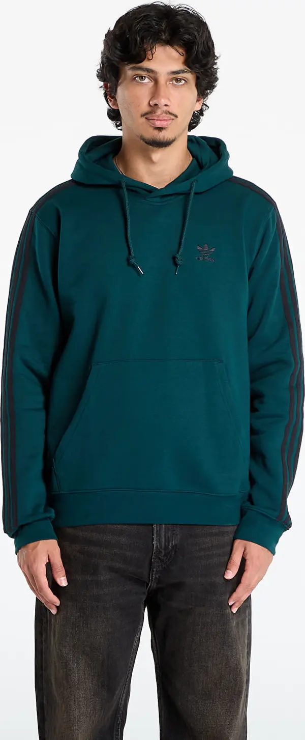 adidas Originals Mikina adidas Adicolor Classics 3-Stripes Hoodie Aurora Ivy/ Black S