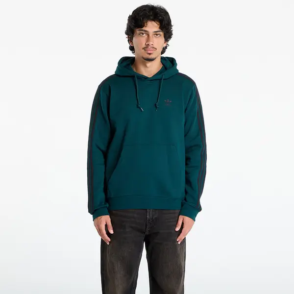 adidas Originals Mikina adidas Adicolor Classics 3-Stripes Hoodie Aurora Ivy/ Black XL
