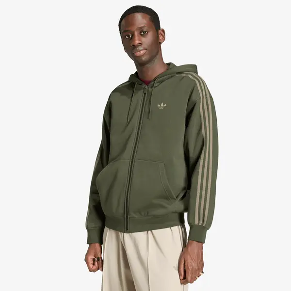 adidas Originals Mikina adidas Baggy Fz Hoodie Night Cargo XXL
