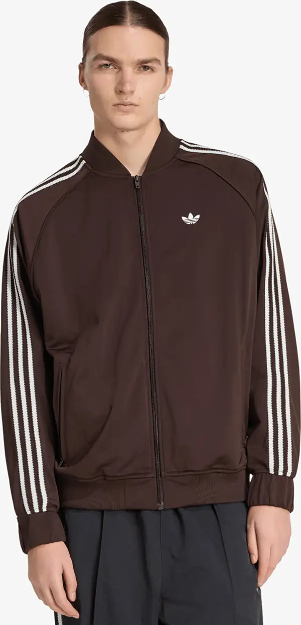 adidas Originals Mikina adidas Britcore Superstar Tracktop Aurora Coffee S