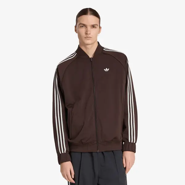 adidas Originals Mikina adidas Britcore Superstar Tracktop Aurora Coffee XXL