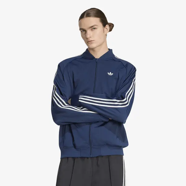 adidas Originals Mikina adidas Britcore Superstar Tracktop Night Indigo L