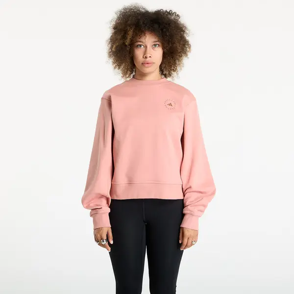 adidas Performance Mikina adidas by Stella McCartney Regular Sweatshirt Light Rosewood XS