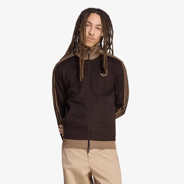 adidas Originals Mikina adidas Classic Track Top Aurora Coffee XL