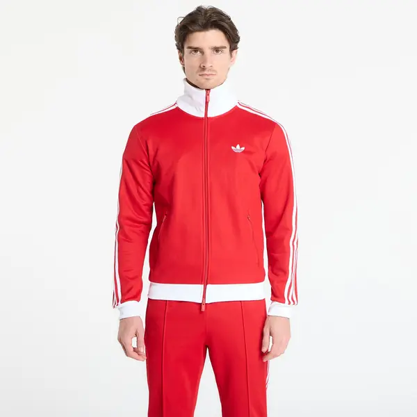 adidas Originals Mikina adidas Classic Track Top Better Scarlet XL