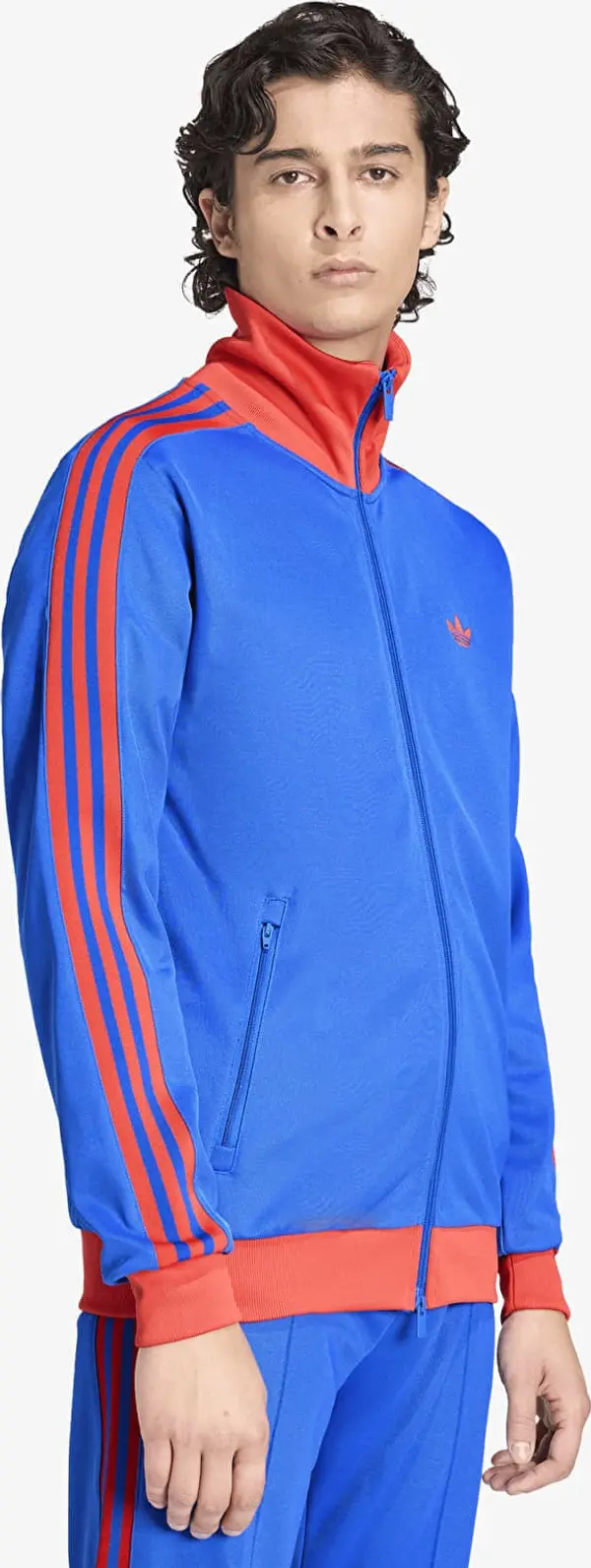 adidas Originals Mikina adidas Classic Track Top Blue M
