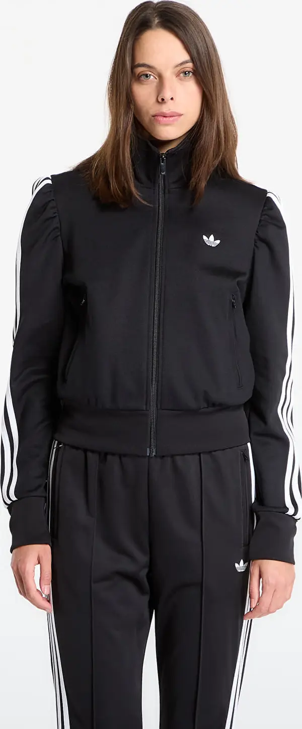 adidas Originals Mikina adidas Elevated Sleeve Fb Track Top Black L