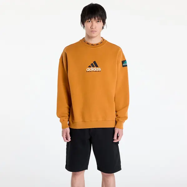 adidas Originals Mikina adidas EQT Wash Crewneck Sweatshirt Craft Ochre/ White M