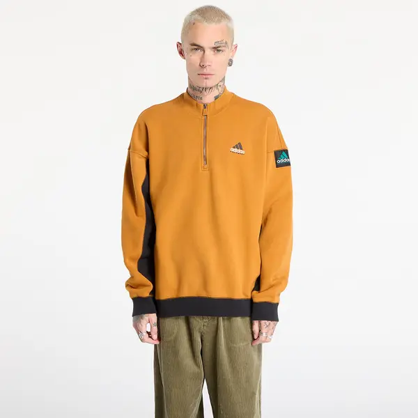 adidas Originals Mikina adidas Equipment Blocked Half-Zip Craft Ochre XXL