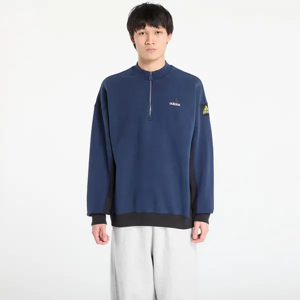 adidas Originals Mikina adidas Equipment Blocked Half-Zip Night Indigo L