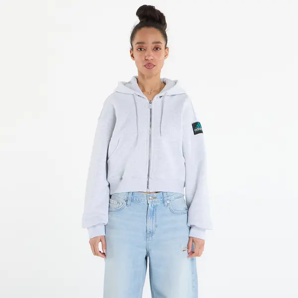 adidas Originals Mikina adidas Equipment Cropped Hoodie Lgh Solid Grey M
