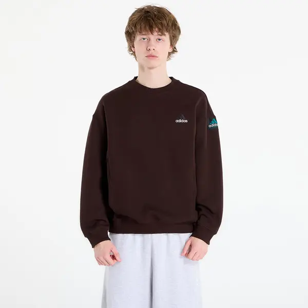 adidas Originals Mikina adidas Equipment Rib Crewneck Sweatshirt Aurora Coffee XXL