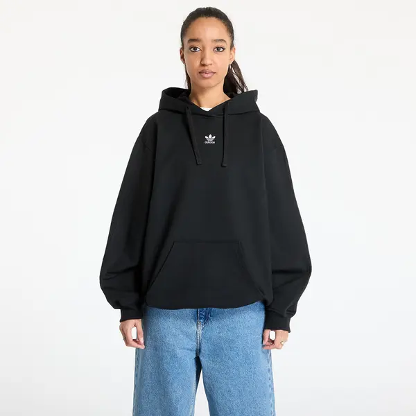 adidas Originals Mikina adidas Essentials Loose French Terry Hoodie Black L