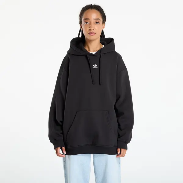 adidas Originals Mikina adidas Essentials Oversized Fleece Hoodie Black S