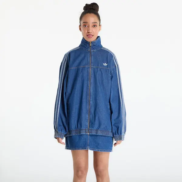 adidas Originals Mikina adidas Firebird Adilenium Track Top Denim Medium Vintage Denim XS