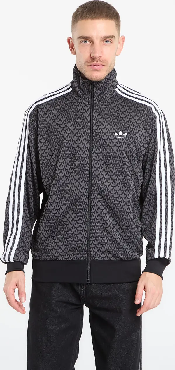 adidas Originals Mikina adidas Firebird Loose Monogram Track Top Black S