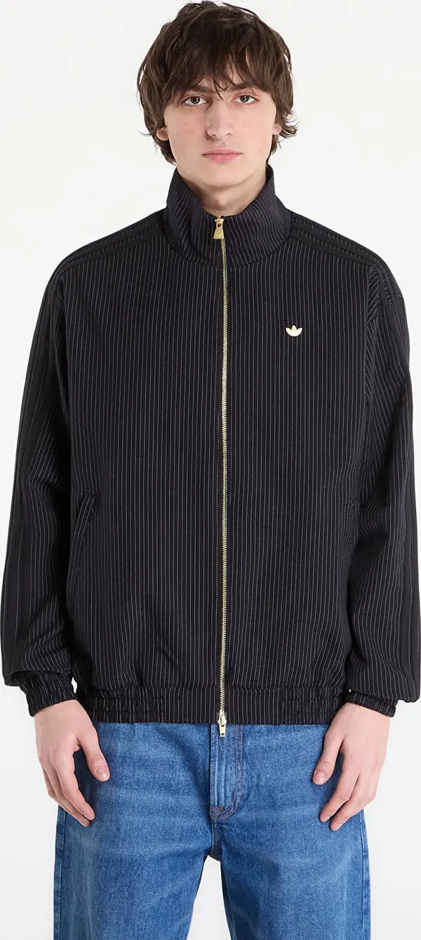 adidas Originals Mikina adidas Firebird Loose Pinstripes Track Top Black XXL