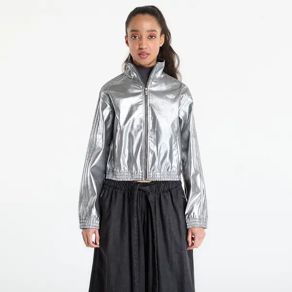adidas Originals Mikina adidas Firebird Track Top Denim Silver Met. XS