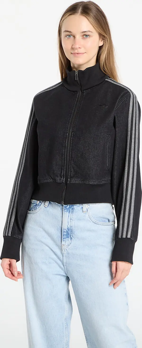 adidas Originals Mikina adidas Firebird Track Top Denim True Black Denim M