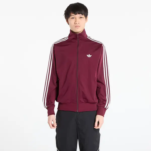 adidas Originals Mikina adidas Firebird Track Top Maroon/ Off White XL