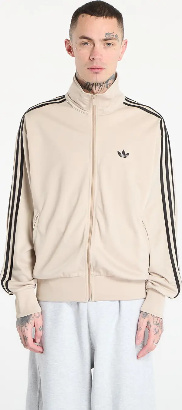 adidas Originals Mikina adidas Firebird Track Top Stone Khaki XXL