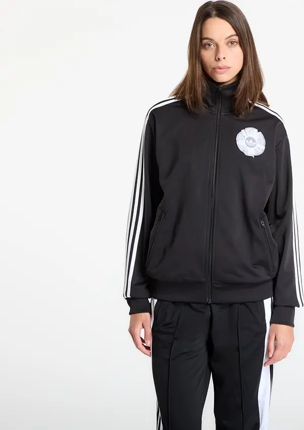 adidas Originals Mikina adidas Lace Branding Fb Tt Tracksuit Top Black L