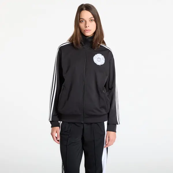 adidas Originals Mikina adidas Lace Branding Fb Tt Tracksuit Top Black L