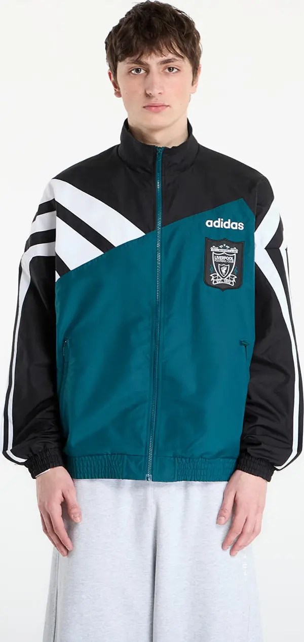 adidas Originals Mikina adidas Liverpool Fc Track Top 95 Rich Green/ Black L