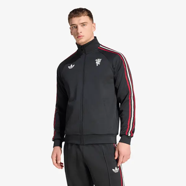 adidas Originals Mikina adidas Manchester United Originals Track Top Black L