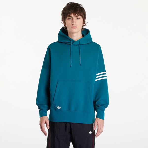 adidas Originals Mikina adidas Neuclassics Hoodie Legacy Teal L