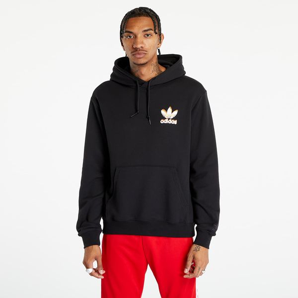 adidas Originals Mikina adidas Originals Graphics Fire Trefoil Hoodie Black XXL