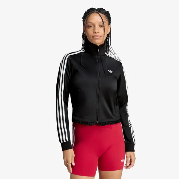 adidas Originals Mikina adidas Pleated Firebird Track Top Black XS